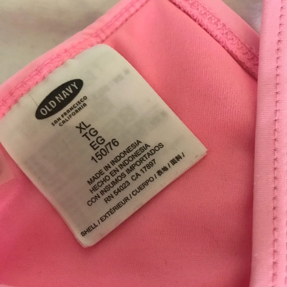 Pink Bathing Suit Top!
